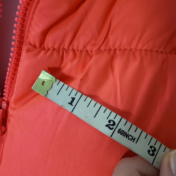 Old Navy Fuschia Flame Warm Winter Puffy Vest - Picture 5 of 11